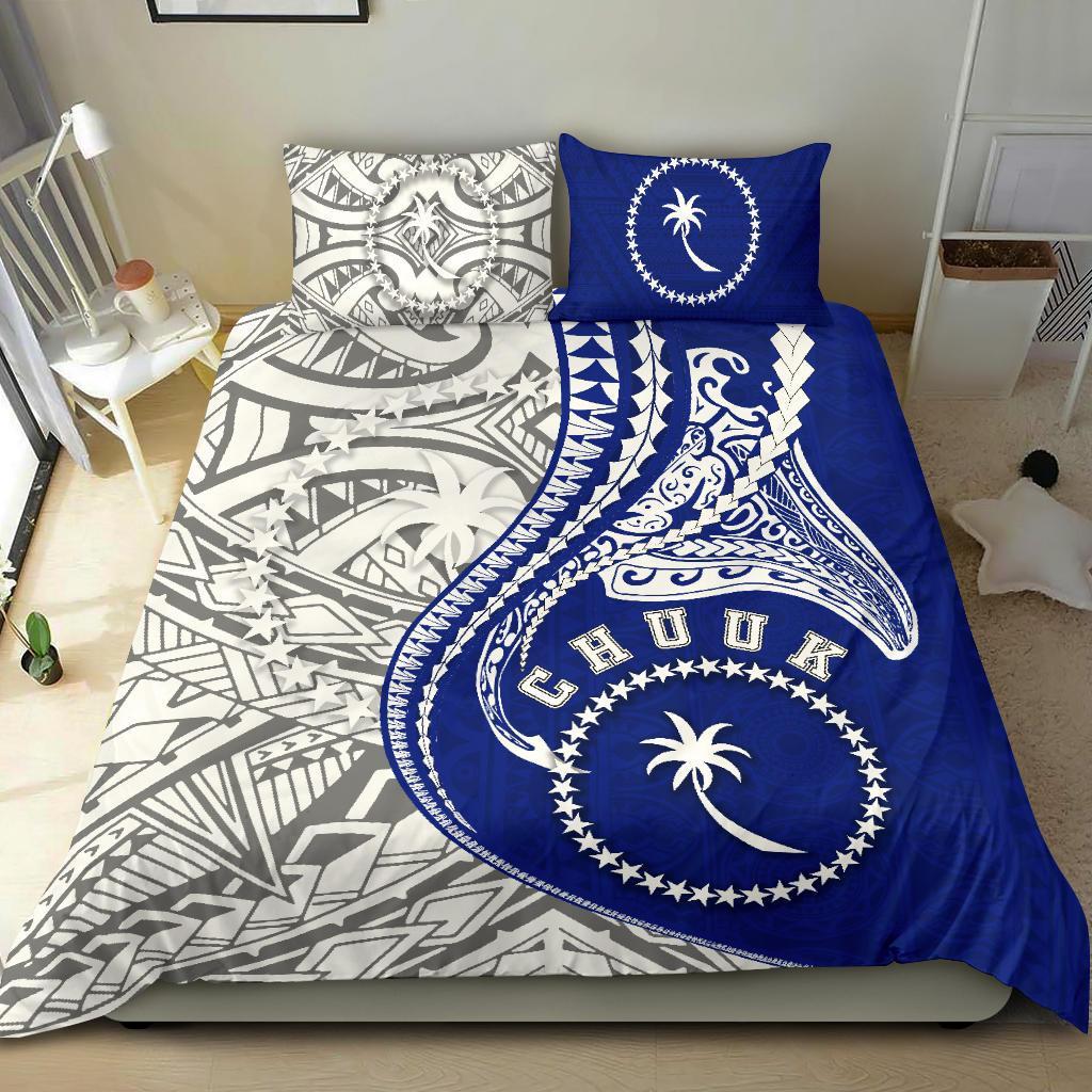 Polynesian Bedding Set - Chuuk Duvet Cover Set Kanaloa Tatau Gen FM - Polynesian Pride