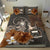 Samoa Bedding Set - Hibiscus Turtle Tribal Brown - Polynesian Pride