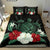 Hawaiian Map Turtle Hibiscus Polynesian Bedding Set - Polynesian Pride