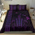 Hawaiian Map Kakau Turtle Polynesian Bedding Set - Purple - Polynesian Pride