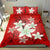 Hawaiian Plumeria Polynesian Bedding Set - Red - Polynesian Pride