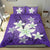 Hawaiian Plumeria Polynesian Bedding Set - Purple - Polynesian Pride