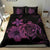 Hawaiian Map Turtle Hibiscus Plumeria Polynesian Bedding Set - Polynesian Pride