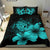 Hawaiian Polynesian Bedding Set - Turquoise - Polynesian Pride