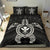 Hawaiian Turtle Kanaka Polynesian Bedding Set - White - Polynesian Pride