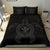 Hawaiian Turtle Kanaka Polynesian Bedding Set - Gray - Polynesian Pride