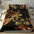 Polynesian Duvet Cover Set - Fiji Duvet Cover Set Lizrad Lucky Black - Polynesian Pride