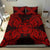 Polynesian Bedding Set - Hawaii Turtle Duvet Cover Set Map Red - Polynesian Pride