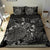 Polynesian Bedding Set - Niue Duvet Cover Set Black Color - Polynesian Pride