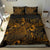 Polynesian Bedding Set - Fiji Duvet Cover Set Gold Color - Polynesian Pride