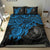 Polynesian Bedding Set - Yap Duvet Cover - Blue Turtle Blue - Polynesian Pride