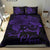 Hawaii Turtle Ohana Hibiscus Poly Bedding Set - Purple - Polynesian Pride