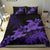 Hawaii Turtle Plumeria Coconut Tree Polynesian Bedding Set - Purple - Polynesian Pride