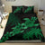 Hawaii Turtle Plumeria Coconut Tree Polynesian Bedding Set - Green - Polynesian Pride