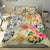 Hawaii Polynesian Flowers Swimming Turtles Bedding Set - Polynesian Pride