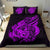 Polynesian Bedding Set - Tahiti Duvet Cover Set Father And Son Purple - Polynesian Pride