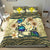 Kanaka Maoli (Hawaiian) Bedding Set Polynesian Turtle Hibiscus Beige - Polynesian Pride