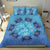 Hawaii Turtle Hibiscus Blue Bedding Set - Polynesian Pride