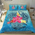 Hawaii Plumeria Deep Sea Circle Turtle Bedding Set - Polynesian Pride