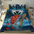 Hawaii Turtle Kanaka Hibiscus Stary Night Bedding Set - Polynesian Pride