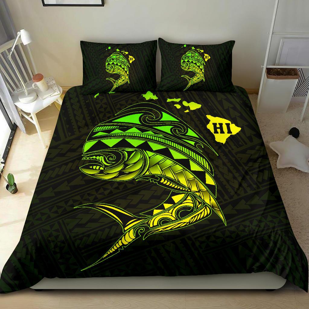 Hawaii Polynesian Mahi - Mahi Common Dolphinfish Bedding Set - Original - Polynesian Pride
