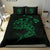 Hawaii Polynesian Mahi - Mahi Common Dolphinfish Bedding Set - Green - Polynesian Pride