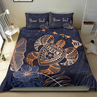 Personalized - Hawaii Polynesian Aloha Po Turtle Hibiscus Tropical Bedding Set - Special Edition - Polynesian Pride