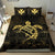 Hawaii Bedding Set - Hawaii Turtle Kanaka Golden Bedding Set - Polynesian Pride