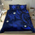 Hawaii Bedding Set - Hawaii Polynesian Turtle Hibiscus Bedding Set - Blue - Polynesian Pride