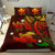 Hawaii Bedding Set - Hawaii Polynesian Turtle Hibiscus Bedding Set - Flag Color - Polynesian Pride