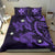 Hawaii Bedding Set - Hawaii Polynesian Turtle Hibiscus Bedding Set - Purple - Polynesian Pride