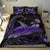 Turtle Polynesian Bedding Set Mix Hibiscus Purple - Polynesian Pride