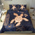 Hawaii Kakau Polynesian Turtle Map Bedding Set - Indigo Ver 1 - Polynesian Pride