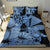 Hawaii Turtle Bedding Set Polynesian Hibiscus Art Ver 2.0 Blue AH - Polynesian Pride