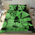 Hawaii Turtle Bedding Set Polynesian Hibiscus Art Ver 2.0 Green AH - Polynesian Pride