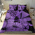 Hawaii Turtle Bedding Set Polynesian Hibiscus Art Ver 2.0 Violet AH - Polynesian Pride