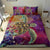 Hawaii Sea Turtle Water Color Travel Galaxy Bedding Set - Polynesian Pride