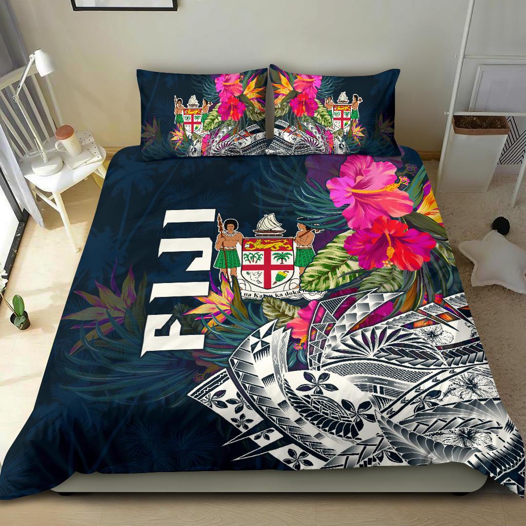 Fiji Bedding Set - Fiji Summer Vibes Blue - Polynesian Pride