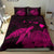 Hawaii Polynesian Hibiscus Turtle Map Bedding Set - AH - Pink - Polynesian Pride