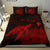 Hawaii Polynesian Hibiscus Turtle Map Bedding Set - AH - Red - Polynesian Pride