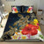 Hawaii Bedding Set - Hawaii Honu Hibiscus Galaxy Bedding Set - Polynesian Pride