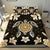 Hawaiian Gold Turtle Plumeria Bedding Set - Polynesian Pride