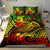 Fiji Bedding Set - Reggae Shark Polynesian Tattoo - Polynesian Pride