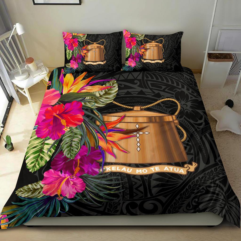 Tokelau Bedding Set - Polynesian Hibiscus Pattern - Polynesian Pride
