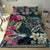 Hawaii Map Turtle Swimming Hibiscus Plumeria Moana Bedding Set - Polynesian Pride