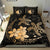 Hawaii Polynesian Turtle Plumeria Bedding Set - Pog Style Gold - Polynesian Pride