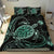 Polynesian Bedding Set Turtle Mix Hibiscus - Turquoise - Polynesian Pride