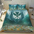 Hawaii Polynesia Bedding Set - Palm Leave and Plumeria Under Sea - Polynesian Pride