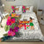 Fiji Bedding Set - Hibiscus Polynesian Pattern White Version - Polynesian Pride