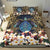 Kanaka Maoli (Hawaiian) Bedding Set - Polynesian Turtle Plumeria Coconut Tree Gold - Polynesian Pride